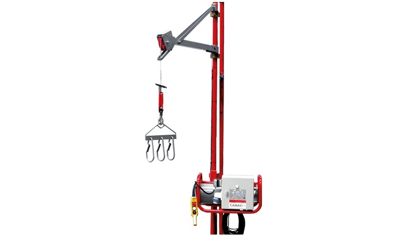 MINOR DUPLO CAMAC, the hoist for scaffolding professionals