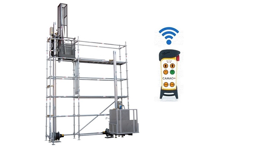 CAMAC launches a WIRELESS HAND CONTROL for his hoist CAMAC-SMART